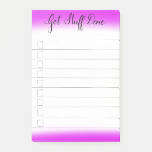 "Obtenez" les notes de post-it faites par