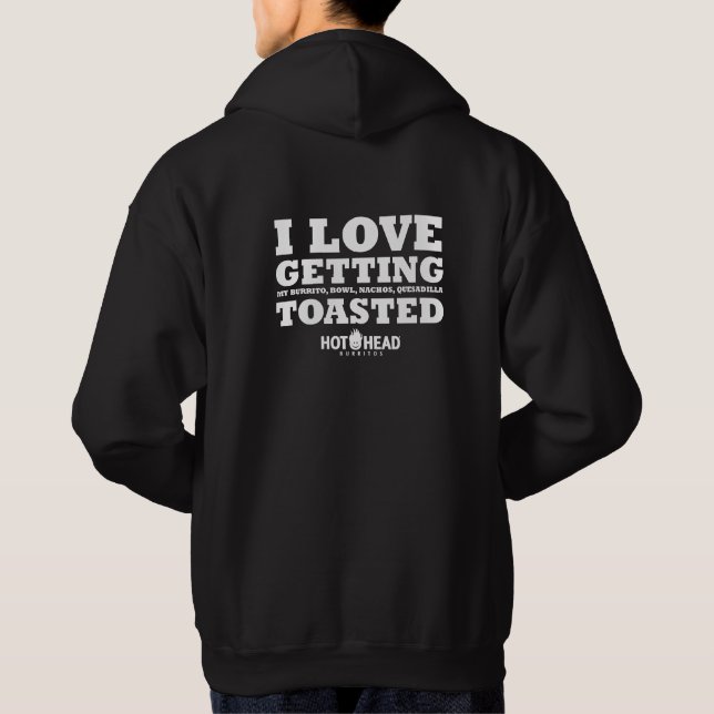 Obtenez un Sweat - shirt à capuche grillé (Dos)