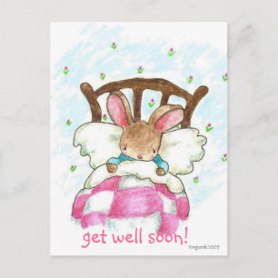 Obtenez une carte postale Bunny