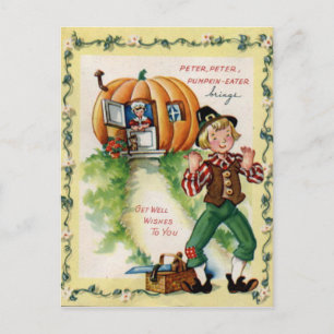 Obtenez une carte postale Vintage