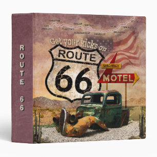 Obtenez vos coups de pied sur la route 66 Classeur