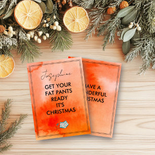 Obtenez votre carte de vacances Fat Pants Ready