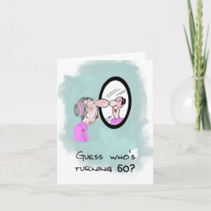 Obtenir la vieille carte d'anniversaire drôle