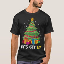 Obtenons à Lit le T-shirt potable de Noël drôle