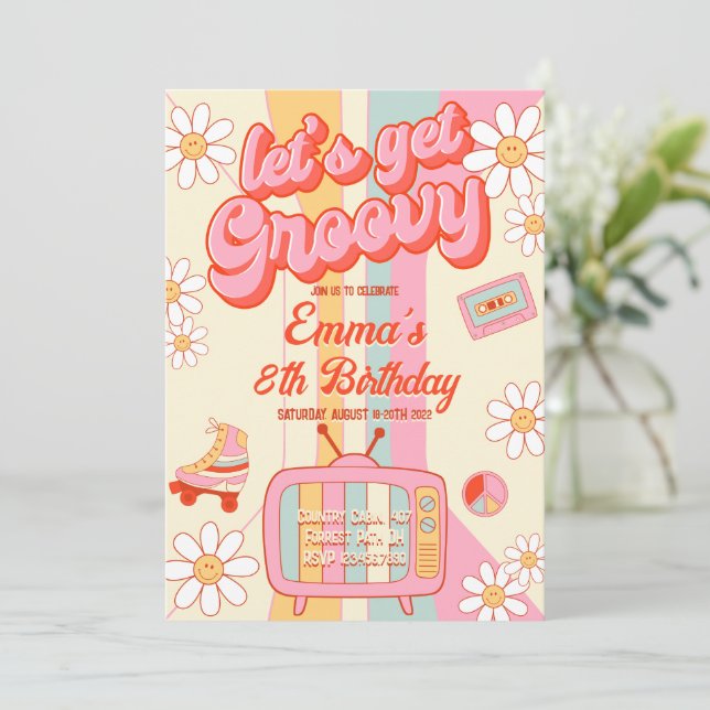 Obtenons une invitation d'anniversaire Super (Debout devant)