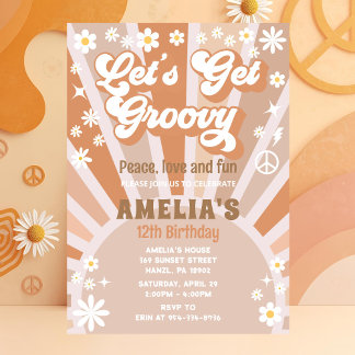 Obtenons une invitation d'anniversaire super