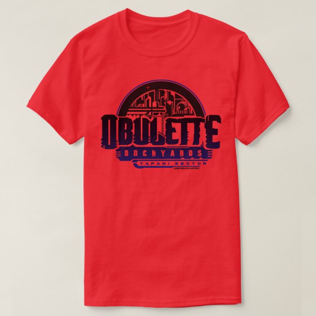 Obulette Dockyards T-Shirt (Design Front)