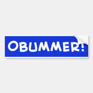 OBUMMER BUMPER STICKER