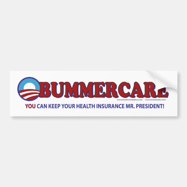 Obummercare Bumper Sticker (Front)