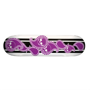 Obverse (Purple) Skateboard Deck
