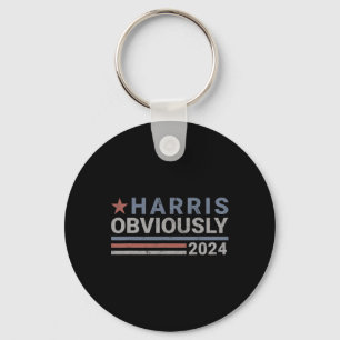 Obviously - Kamala 2024  Keychain