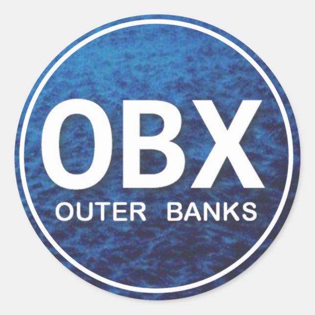 OBX Beach Tag (Front)