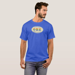 OBX LGBTQ Pride Creme Oval T-Shirt
