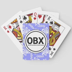 OBX Outer Banks NC Playing Cards