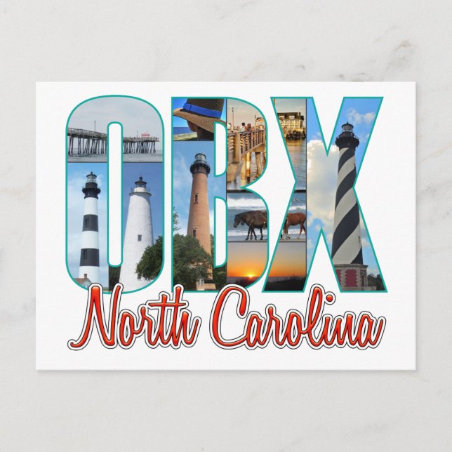 OBX Places Postcard (Front)