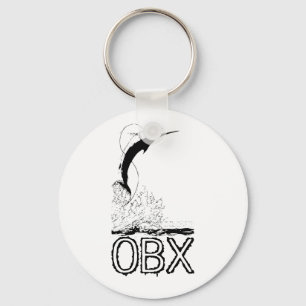 OBX Saltwater Sportfishing Keychain