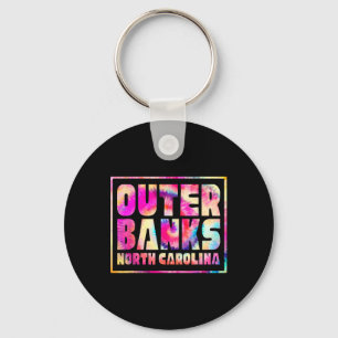 Obx Surfing Outer Banks North Carolina Beach Vacat Keychain