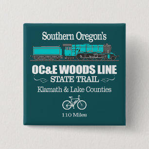 OC&E Woods Line ST (RT2) 2 Inch Square Button