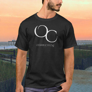 OC Ocean City, NJ Jersey Shore Beach T-Shirt