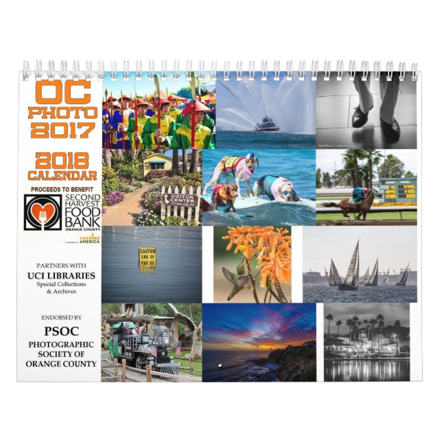OC Photo 2017 Calendar for 2018 (Cover)