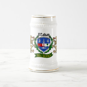 O'Cahan Irish Shield Beer Stein