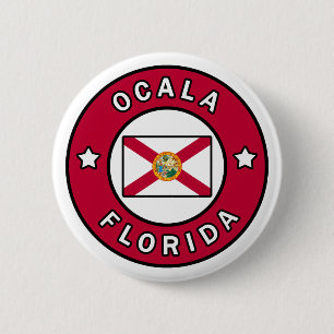 Ocala Florida 2 Inch Round Button