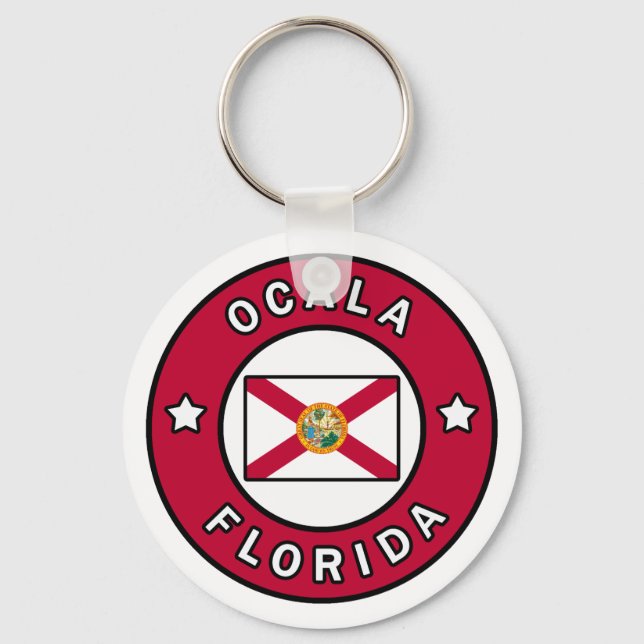 Ocala Florida Keychain (Front)
