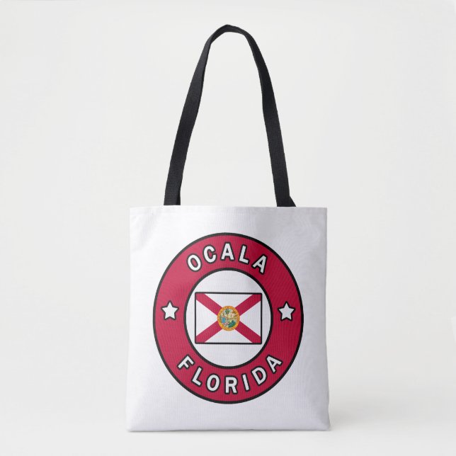 Ocala Florida Tote Bag (Front)