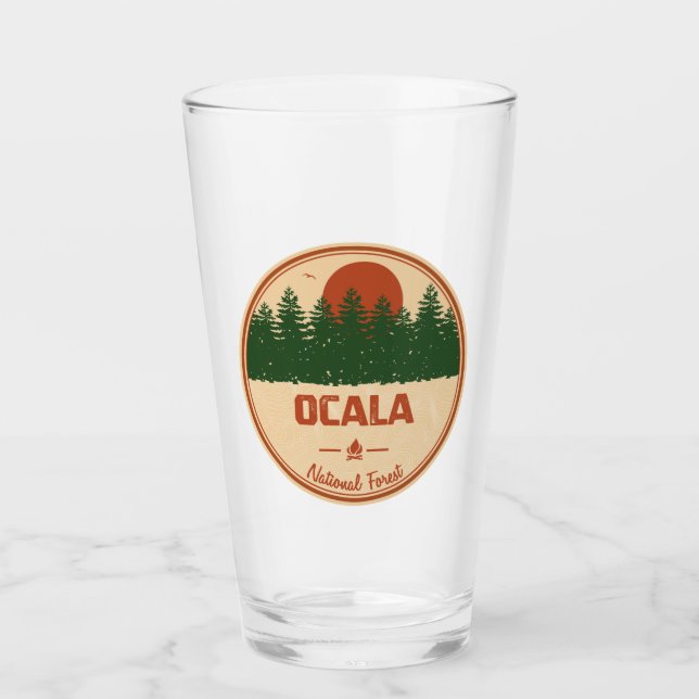 Ocala National Forest Glass (Front)
