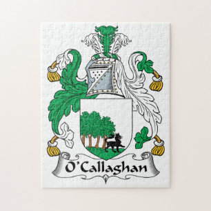 O'Callaghan Family Crest Jigsaw Puzzle