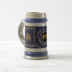 O'Carroll/Carroll Irish Shield Griffin Stein