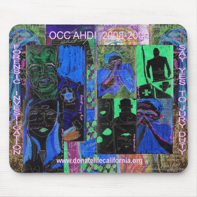 OCC AHDI 2008-2009 Annual Event Mouse Pad (Front)