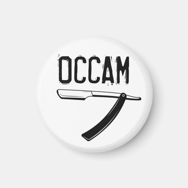 Occam’s Razor Magnet (Front)