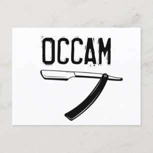 Occam’s Razor Postcard