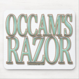 Occam's Razor Mouse Pad