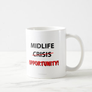 Occasion de milieu de la vie - tasse