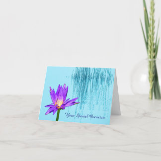 Occasion spéciale Water Lily Note Cartes de voeux
