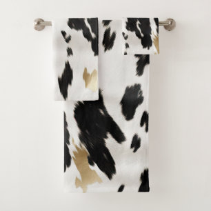 Occidental Noir Blanc Glam Or Cowhal