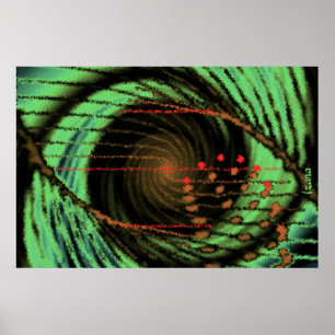 Occular Vortex by Izana Poster
