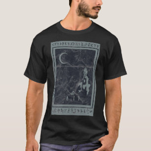 Occult Burning Church Antichrist Gothic Satan Devi T-Shirt