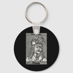 Occult Dracula - Vlad The Impaler Horror Vampire  Keychain
