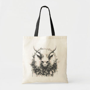 Occult Gothic Baby Baphomet Tote Bag