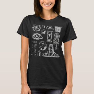 Occult Magic All Seeing Eye Witchcraft Crystal Dre T-Shirt