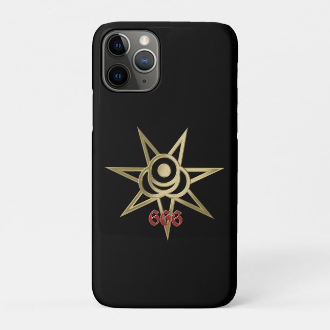 Occult symbol septagram Case-Mate iPhone case (Back)