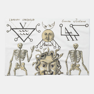 Occult Symbols Kitchen Towel