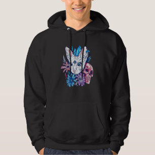 Occult Three Eyed Ca Demon Cat Satanic Cat Hoodie