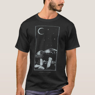 Occult Toadstool Psychoactive Gothic Grunge Tarot  T-Shirt