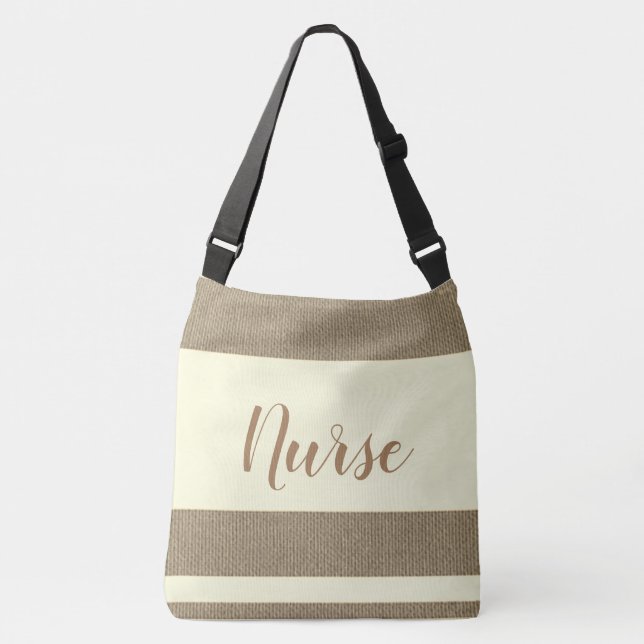 OCCUPATION - NURSE THANK YOU! GIFT CROSSBODY BAG (Front)