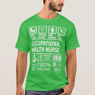 Occupational Health Nurse   Multitasking J  T-Shirt