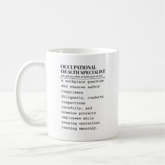 Occupational health specialist coffee mug